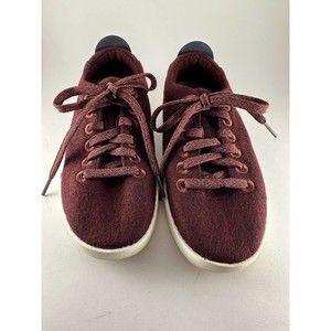 AllBirds merino wool women's sneakers maroon, size 6